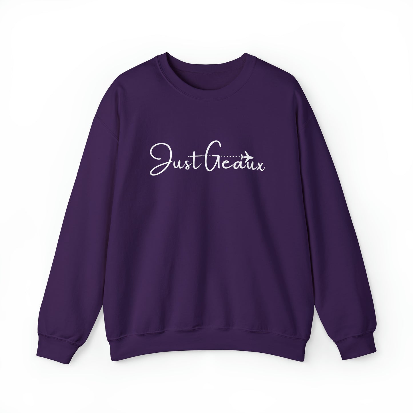 JUST GEAUX Unisex Heavy Blend™ Crewneck Sweatshirt