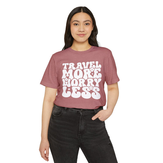 Travel More Recycled Organic T-Shirt