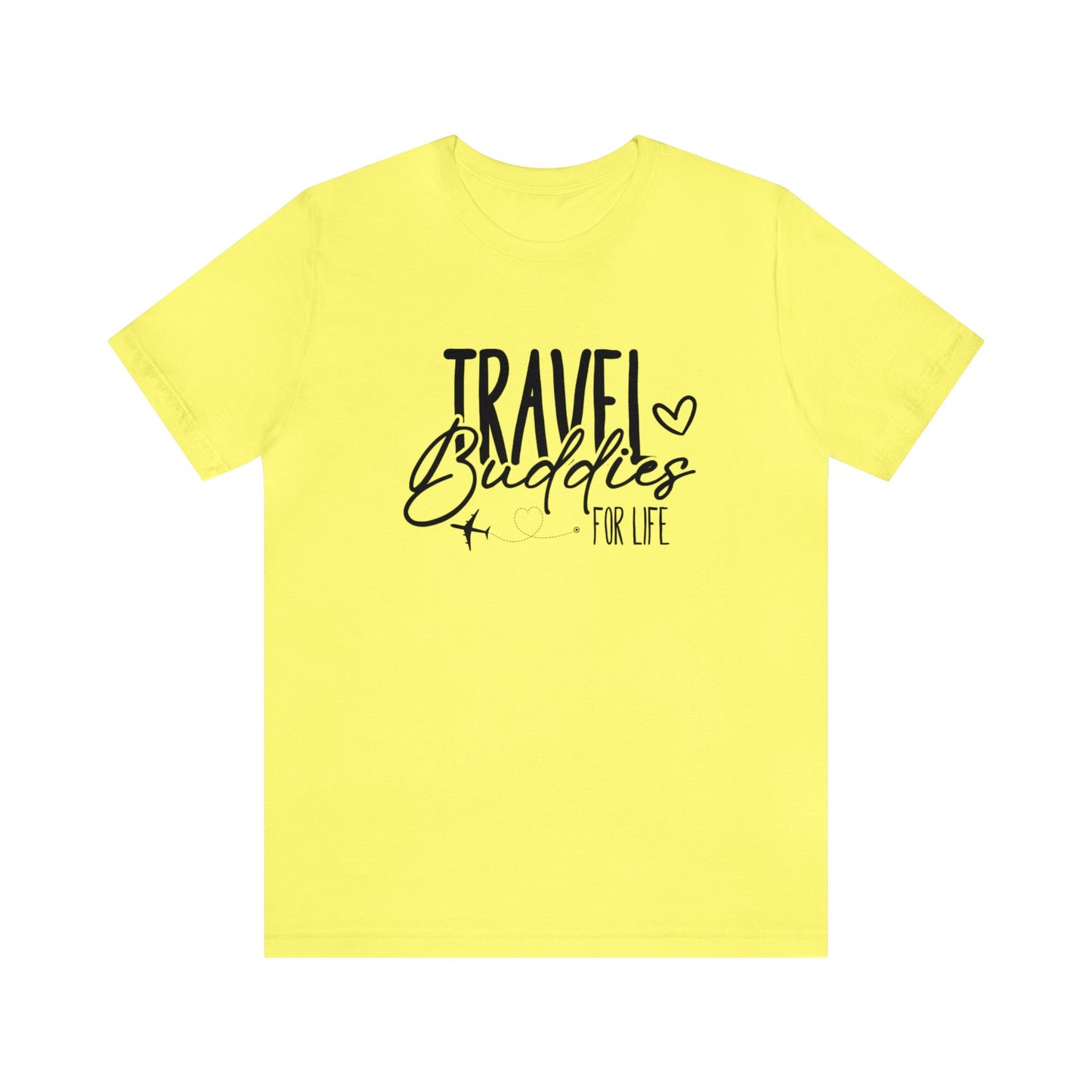 Travel Buddies for Life Hearts Graphic Tee