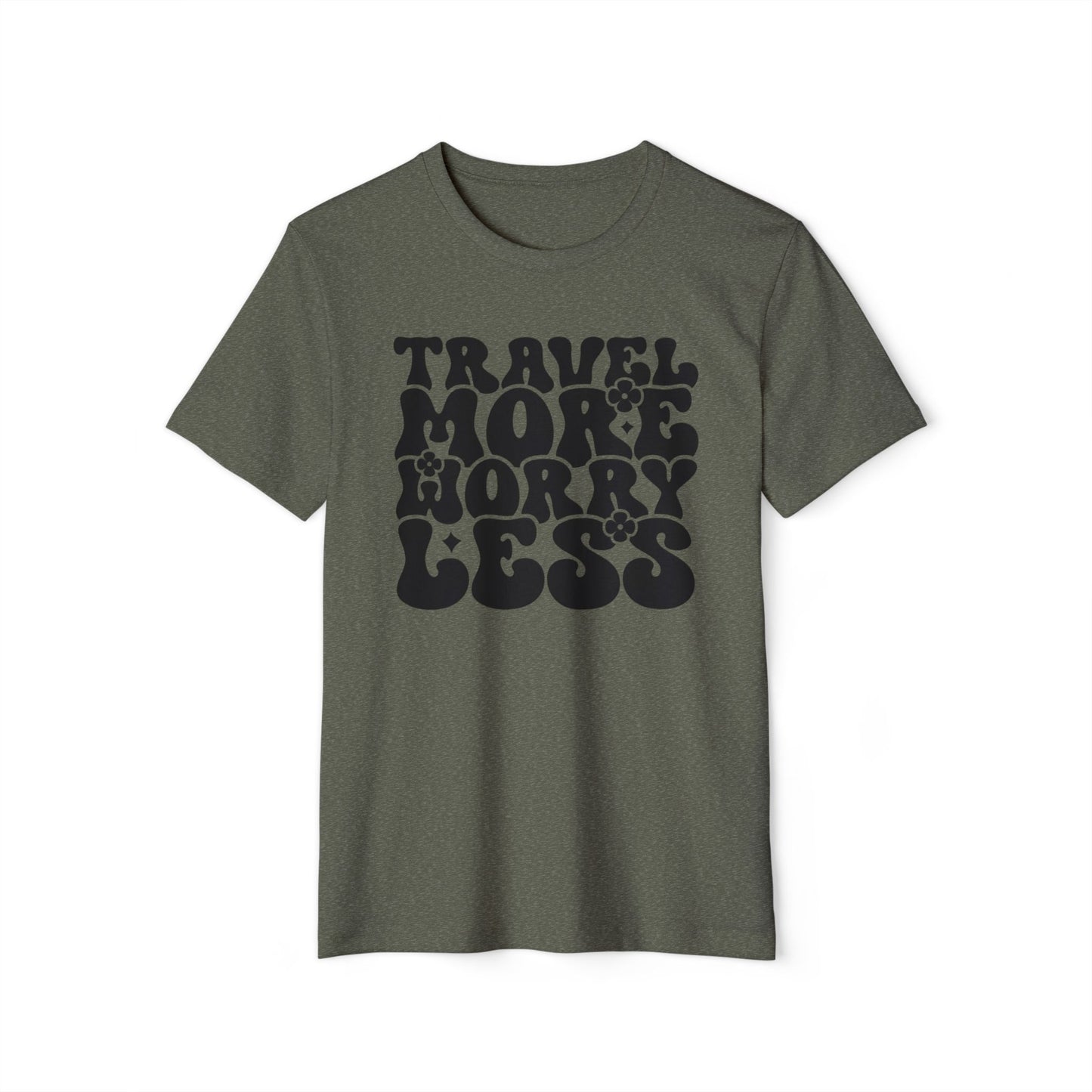 Travel More Recycled Organic T-Shirt