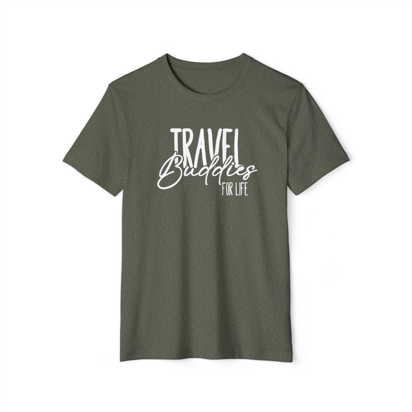 Travel Buddies for Life Recycled Organic T-Shirt