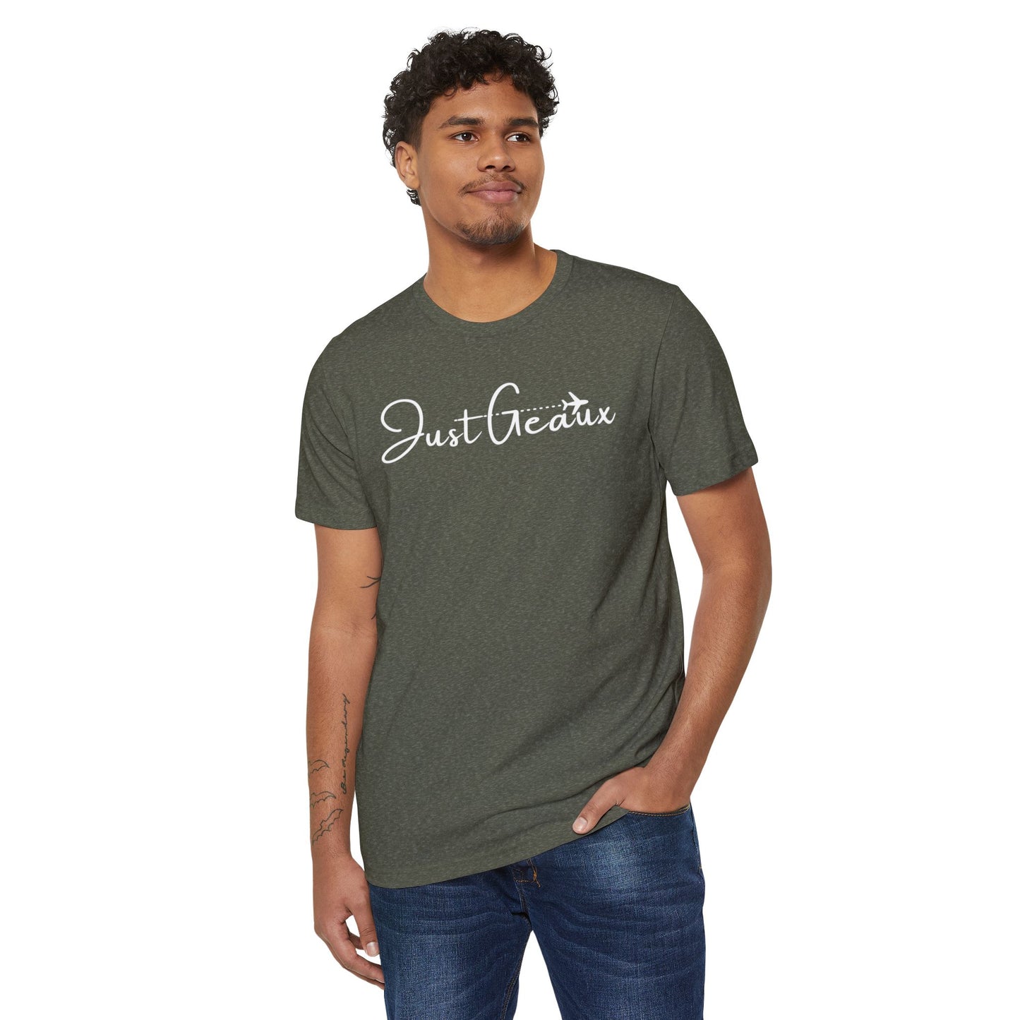 Just Geaux Travel Recycled Organic T-Shirt