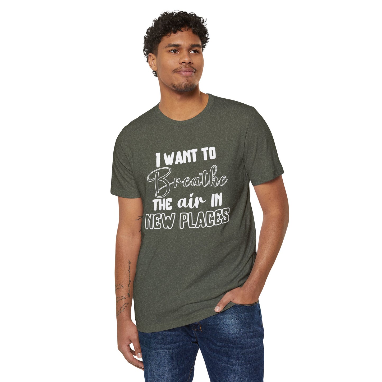 Breathe the Air Recycled Organic T-Shirt