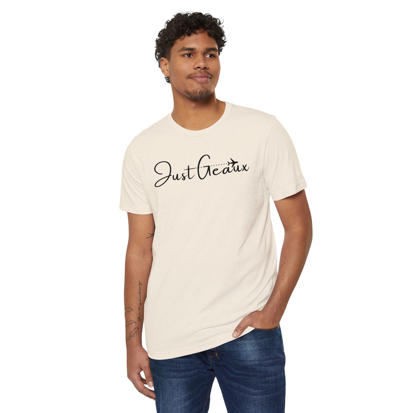 Just Geaux Travel Recycled Organic T-Shirt