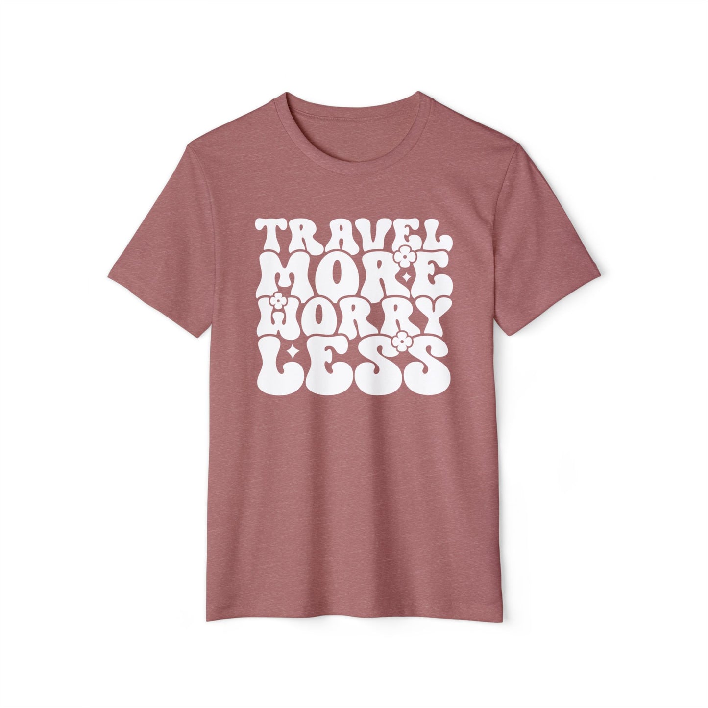 Travel More Recycled Organic T-Shirt