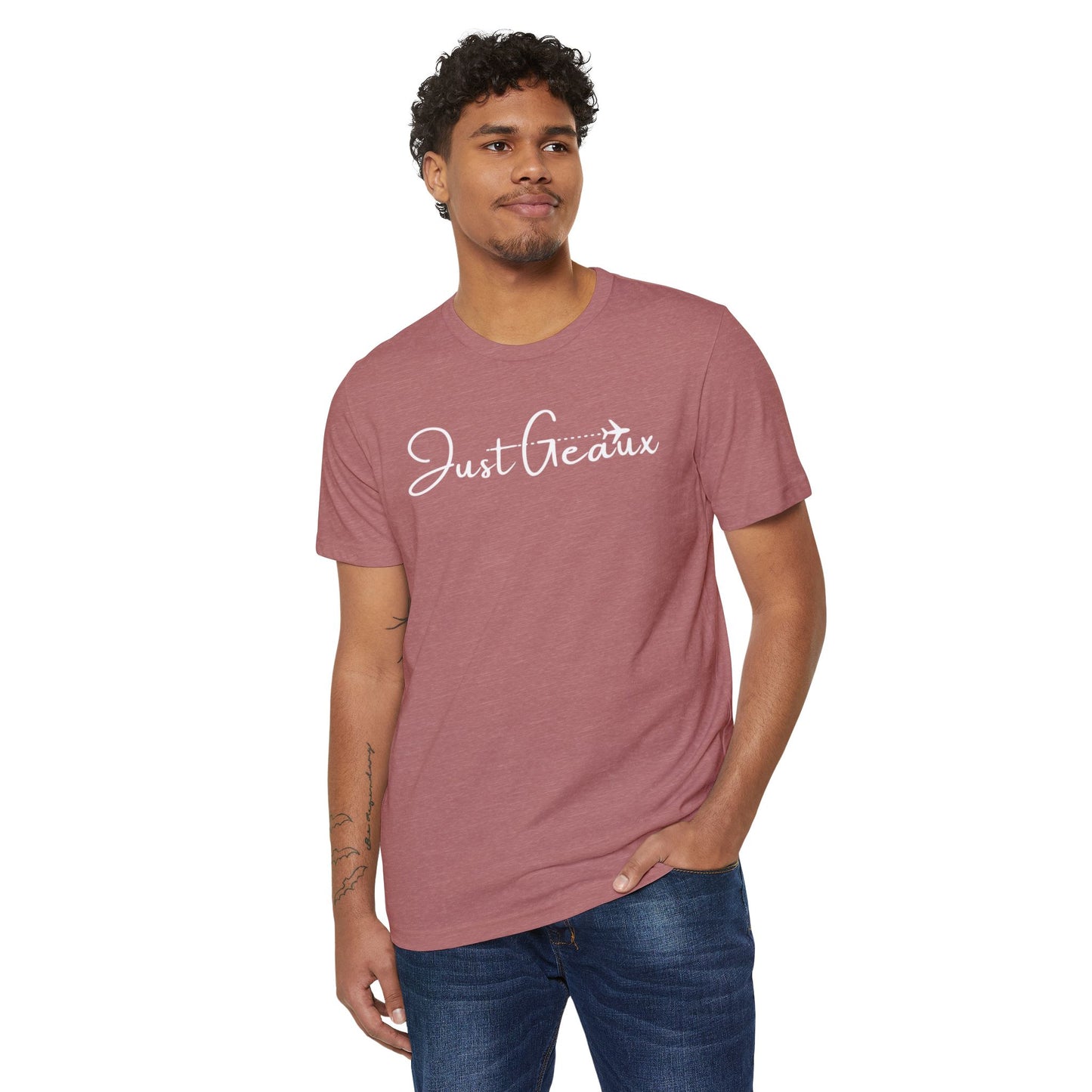 Just Geaux Travel Recycled Organic T-Shirt