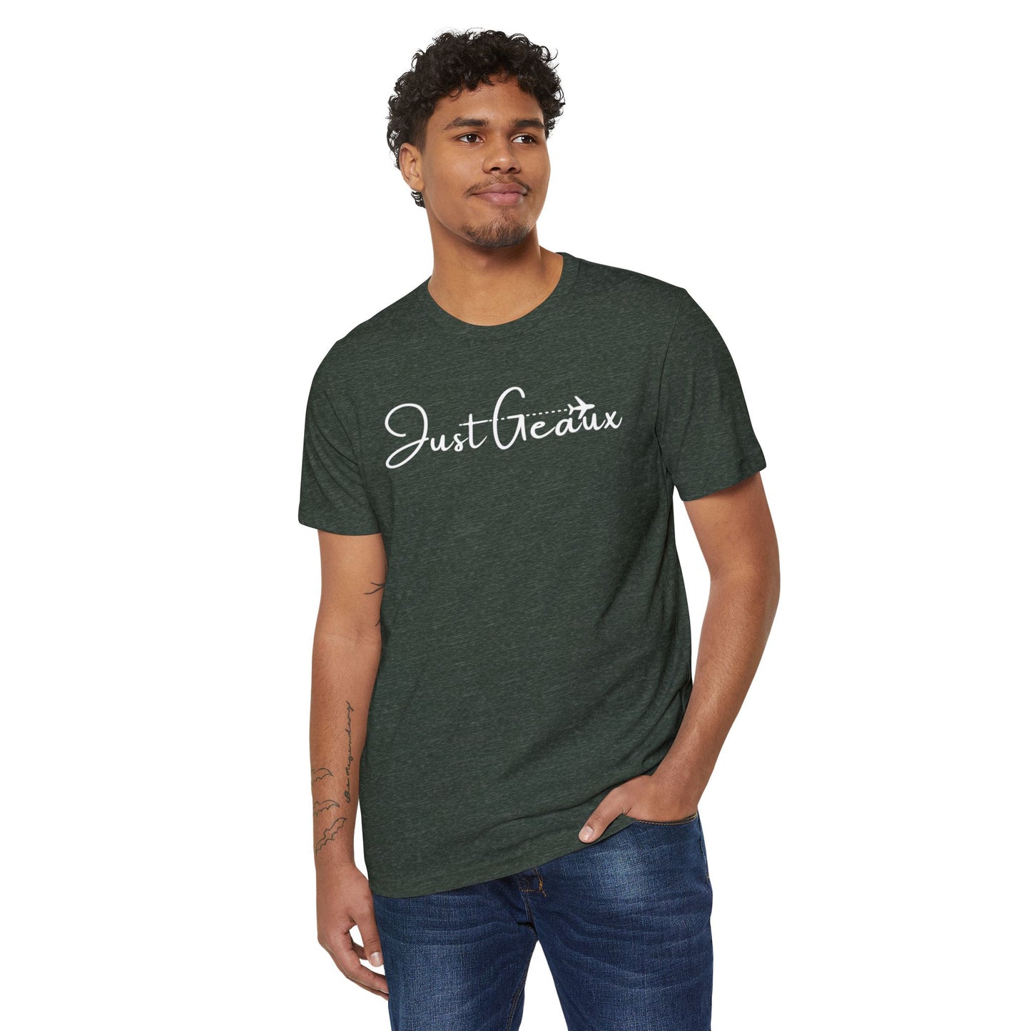 Just Geaux Travel Recycled Organic T-Shirt