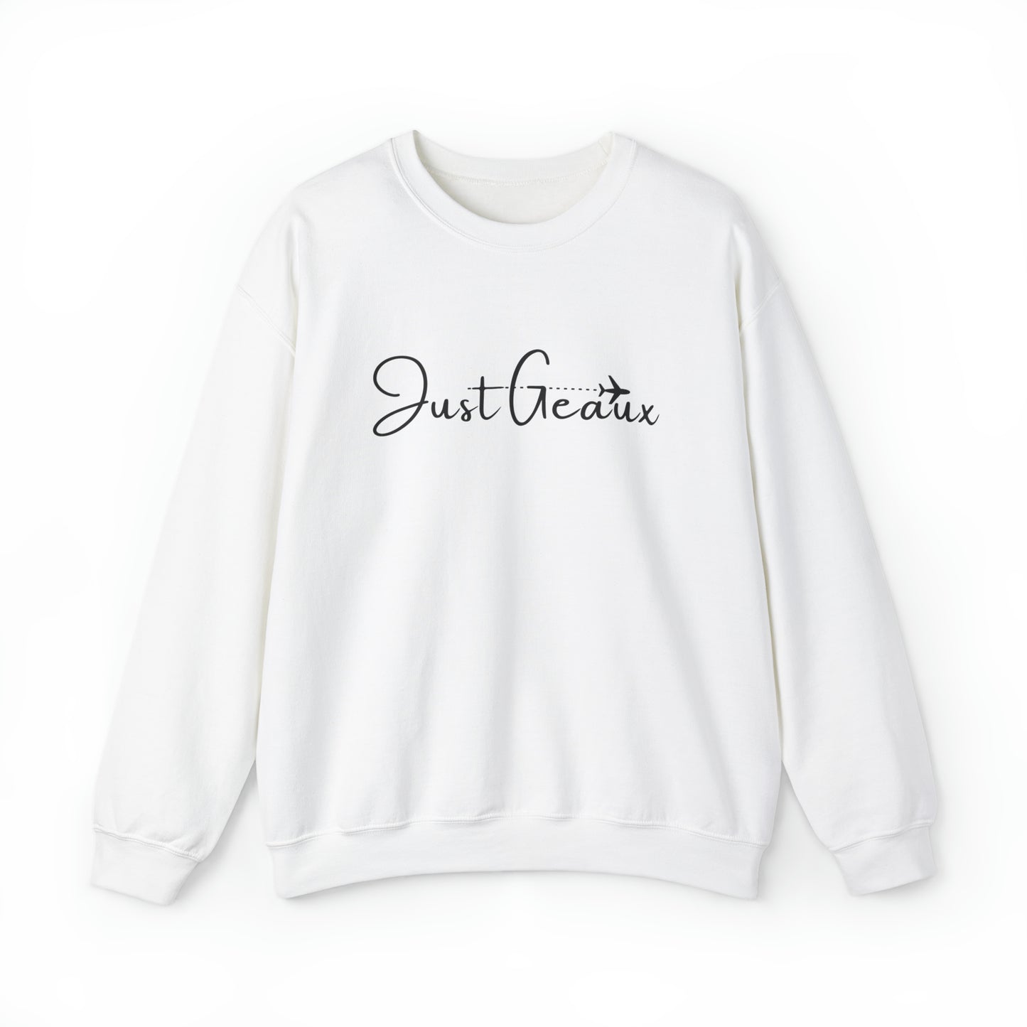 JUST GEAUX Unisex Heavy Blend™ Crewneck Sweatshirt