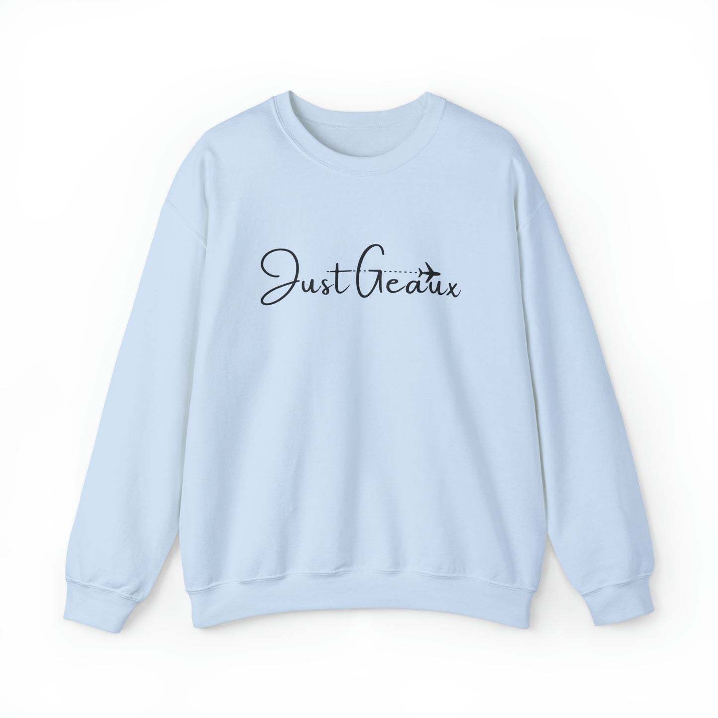 JUST GEAUX Unisex Heavy Blend™ Crewneck Sweatshirt