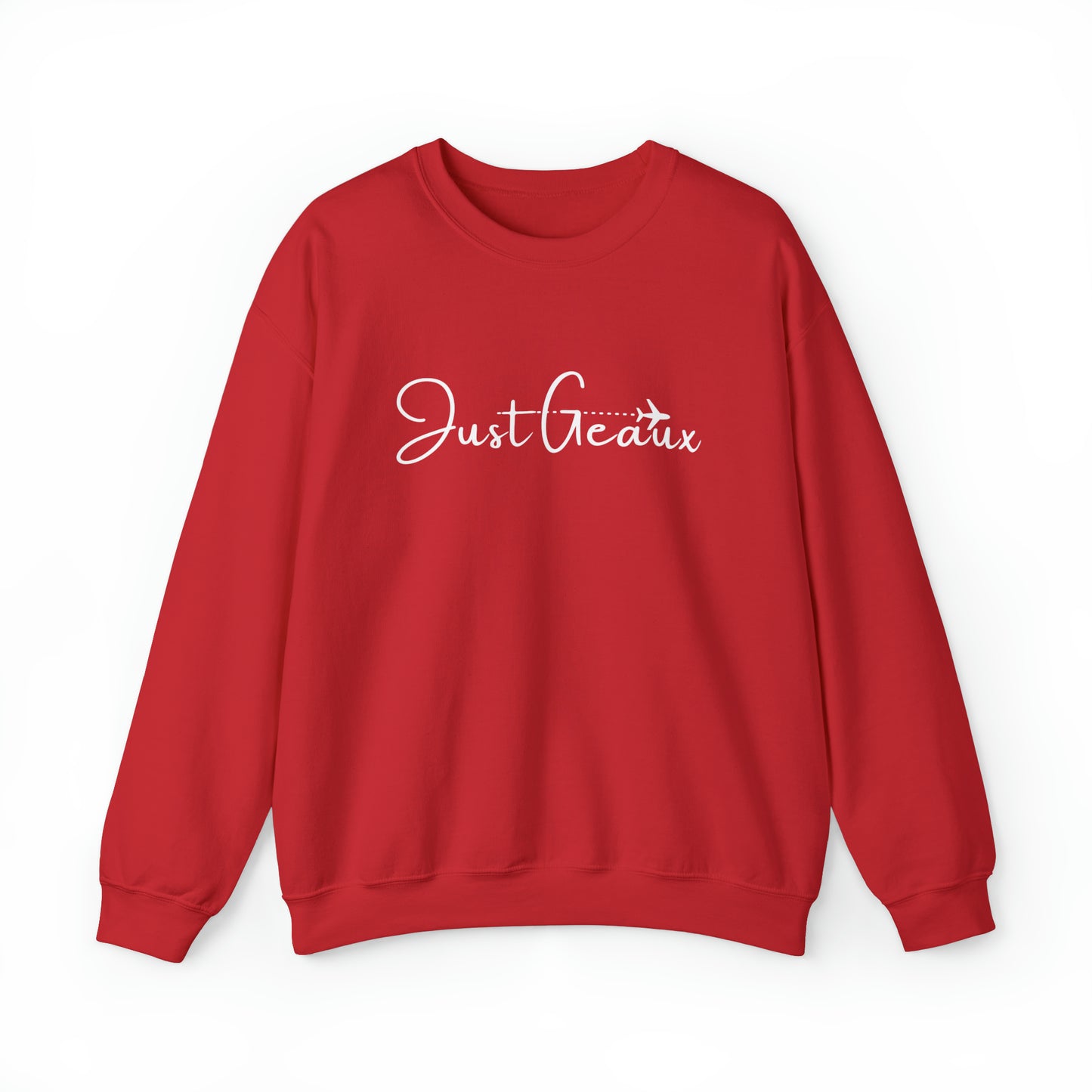 JUST GEAUX Unisex Heavy Blend™ Crewneck Sweatshirt