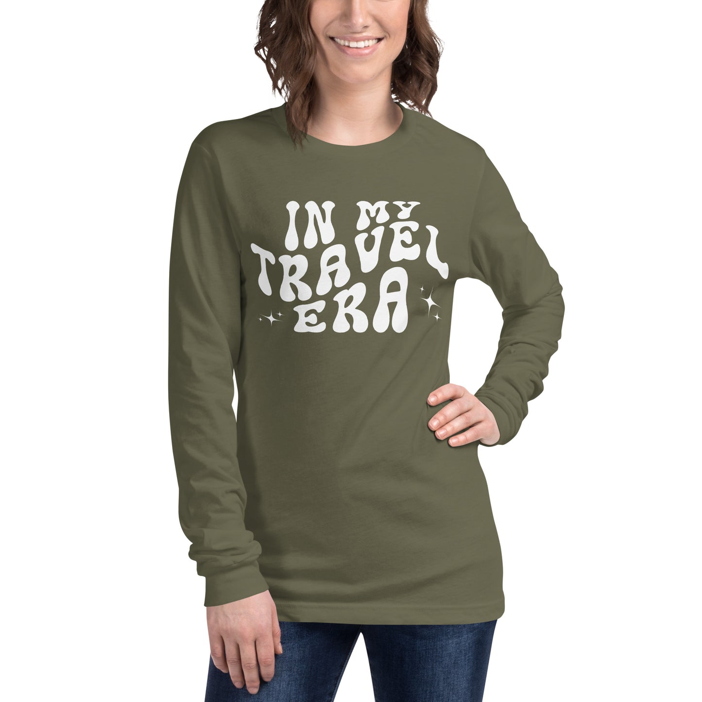 In My Travel Era Unisex Long Sleeve T